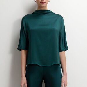 Jaki Elegant Green Women's Top NWT